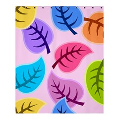 Leaves Background Beautiful Shower Curtain 60  x 72  (Medium) 