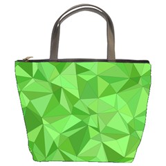 Mosaic Tile Geometrical Abstract Bucket Bag by Mariart