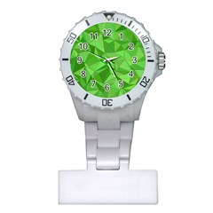 Mosaic Tile Geometrical Abstract Plastic Nurses Watch