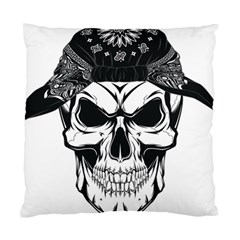 Kerchief Human Skull Standard Cushion Case (two Sides) by Mariart