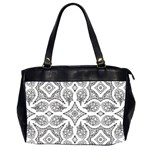 Mandala Line Art Oversize Office Handbag (2 Sides) Front