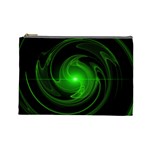 Lines Rays Background Light Cosmetic Bag (Large) Front