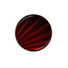 Line Geometric Red Object Tinker Hat Clip Ball Marker (10 Pack) by Mariart