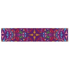 Kaleidoscope Triangle Pattern Small Flano Scarf by Mariart