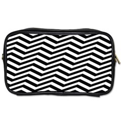 Zigzag Chevron Toiletries Bag (one Side)