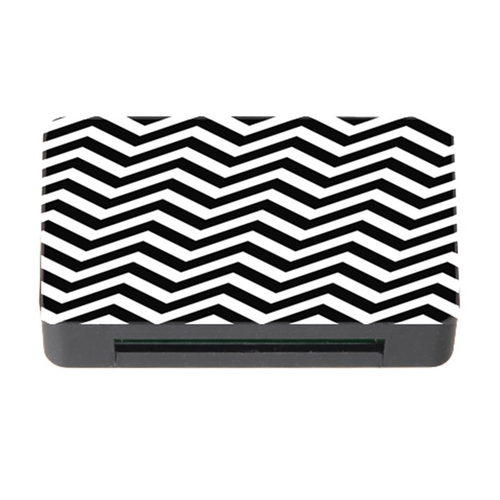 Zigzag Chevron Memory Card Reader with CF