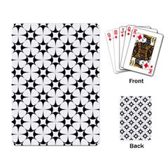 Star Background Playing Cards Single Design