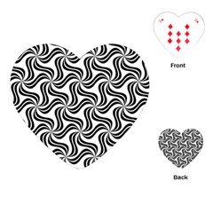 Soft Pattern Repeat Playing Cards (heart)