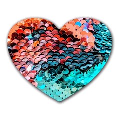 Dragon Scales Heart Mousepads by WensdaiAmbrose