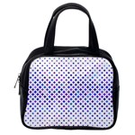 Star Curved Background Geometric Classic Handbag (One Side) Front