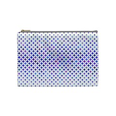 Star Curved Background Geometric Cosmetic Bag (medium) by Mariart