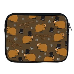 Groundhog Day Pattern Apple Ipad 2/3/4 Zipper Cases by Valentinaart