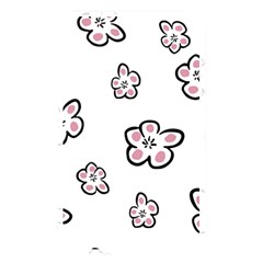 Plum Seamless Flower Memory Card Reader (Rectangular)