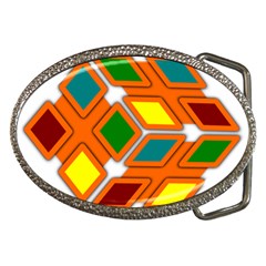 Shape Plaid Belt Buckles by Mariart