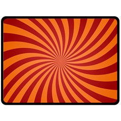 Spiral Swirl Background Vortex Fleece Blanket (large)  by Mariart