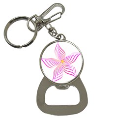 Petal Flower Bottle Opener Key Chains