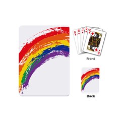 Watercolor Painting Rainbow Playing Cards (mini)
