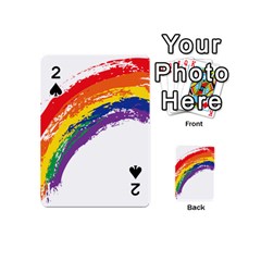 Watercolor Painting Rainbow Playing Cards 54 (mini)