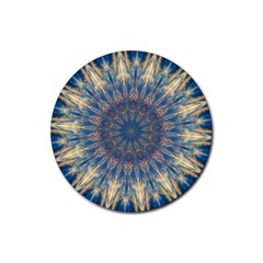 Kaleidoscope Mandala Rubber Round Coaster (4 Pack) 