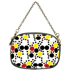 Pattern Circle Texture Chain Purse (two Sides) by Alisyart