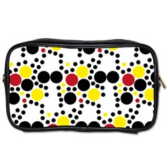 Pattern Circle Texture Toiletries Bag (two Sides) by Alisyart