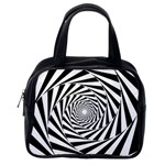 Pattern Texture Spiral Classic Handbag (Two Sides) Back