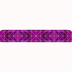 Purple Triangle Pattern Small Bar Mats