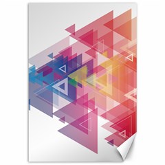 Science And Technology Triangle Canvas 12  X 18 