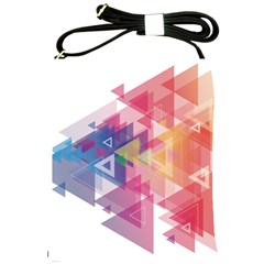 Science And Technology Triangle Shoulder Sling Bag