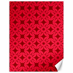 Red Magenta Wallpaper Seamless Pattern Canvas 12  X 16 
