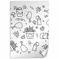 Set Chalk Out Scribble Collection Canvas 20  X 30 