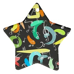 Repetition Seamless Child Sketch Ornament (star) by Pakrebo