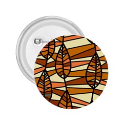 Autumn Leaf Mosaic Seamless 2.25  Buttons