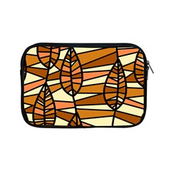 Autumn Leaf Mosaic Seamless Apple iPad Mini Zipper Cases