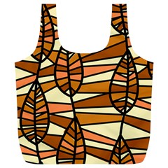 Autumn Leaf Mosaic Seamless Full Print Recycle Bag (XL)