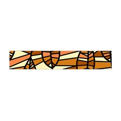 Autumn Leaf Mosaic Seamless Flano Scarf (Mini)