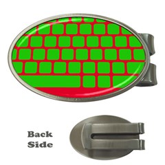 Keyboard Keys Computer Input Pc Money Clips (oval)  by Pakrebo