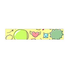 Cute Sketch Child Graphic Funny Flano Scarf (mini) by Pakrebo