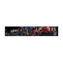 Grunge Paint Splatter Splash Ink Flano Scarf (mini) by Pakrebo