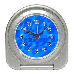 Pattern Halftone Geometric Travel Alarm Clock