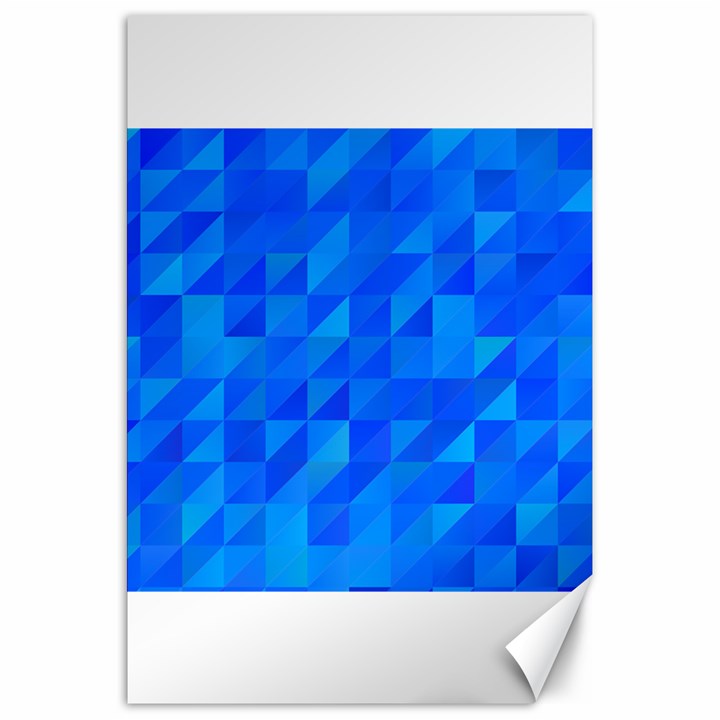 Pattern Halftone Geometric Canvas 20  x 30 