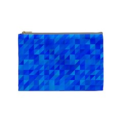 Pattern Halftone Geometric Cosmetic Bag (medium) by Alisyart