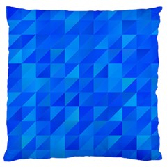 Pattern Halftone Geometric Large Flano Cushion Case (two Sides) by Alisyart