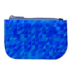 Pattern Halftone Geometric Large Coin Purse