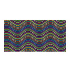 Ornamental Line Abstract Satin Wrap by Alisyart