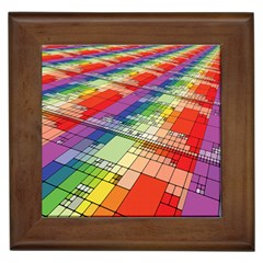Perspective Background Color Framed Tiles