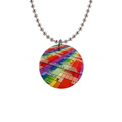 Perspective Background Color 1  Button Necklace by Alisyart