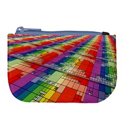 Perspective Background Color Large Coin Purse