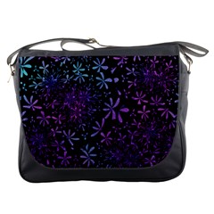 Retro Flower Pattern Fllower Messenger Bag