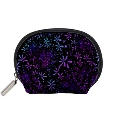 Retro Flower Pattern Fllower Accessory Pouch (small)